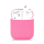 Etui na słuchawki Holdit Silicone Case AirPods 1&2 Bright Pink